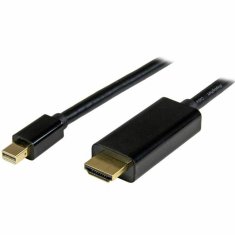 NEW Adapter Mini DisplayPort v HDMI Startech MDP2HDMM2MB 4K Ultra HD (2 m)