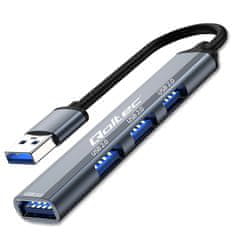 Qoltec adapter za vozlišče usb 3.0 4in1 | usb 3.0 | 3x usb 2.0