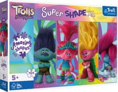 Trefl Puzzle Super Shape XL Trolls 3: Troll games 104 kosov