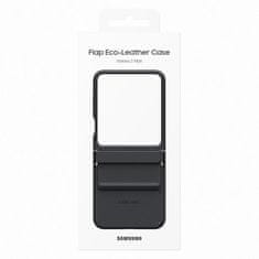 Samsung Eko usnjen ovitek za Samsung Galaxy Z Flip 5 black