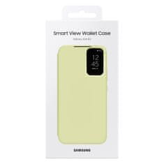 Samsung Galaxy A34 5G Smart View Card Denarnica flip cover limetno zelena