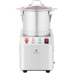 Royal Catering Kuhinjski robot za sekljanje mletje mesa rezanje zelenjave 1400 vrt/min 6 l 550 W