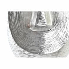 NEW Vaza DKD Home Decor Obraz Srebrna Aluminij Sodobna (19 x 19 x 31 cm)