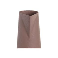 DKD Home Decor Vaza DKD Home Decor Beige Pink Iron 12 x 10 x 35 cm (2 enoti)