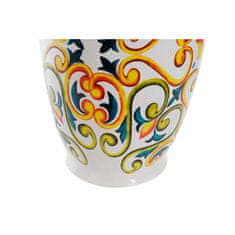 NEW Svetilka namizna DKD Home Decor Keramika Perilo Bela (34 x 34 x 67 cm)