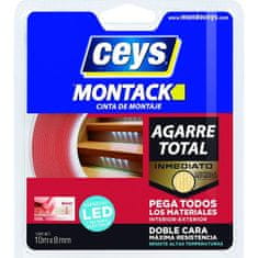 Ceys Lepilni trak Ceys Montack (10 m x 8 mm)