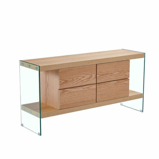 Miramarket Kredenca DKD Home Decor Kristal Les MDF (160 x 45 x 80 cm)