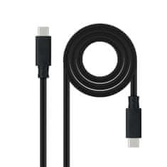 Miramarket Kabel USB C NANOCABLE 10.01.4101-L150 1,5 m Črna