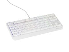 Genesis Gaming Keyboard THOR 230/TKL/RGB/Outemu Red/Wired USB/US layout/White