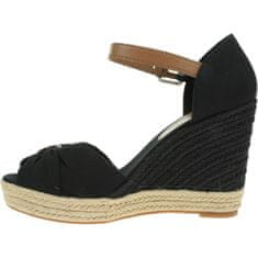 Tommy Hilfiger Espadrilje črna 37 EU Basic Open Toe