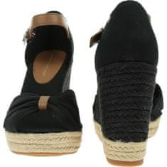 Tommy Hilfiger Espadrilje črna 38 EU Basic Open Toe