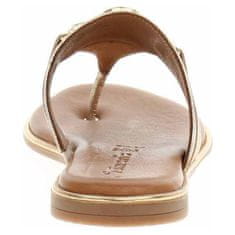 Tamaris Japanke elegantni čevlji zlata 39 EU 12710642933