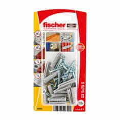 FISCHER Stenski čepi in vijaki Fischer Stenski čepi in vijaki 20 kosov (5 x 25 mm)