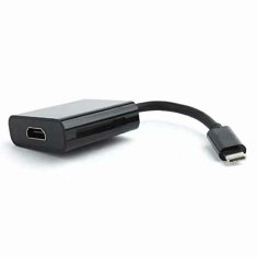NEW Adapter USB C v HDMI GEMBIRD WNP-RP300-01 4K Ultra HD USB-C 3.1 Črna
