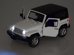 Toys Kovinsko terensko vozilo Jeep Wrangler 1:32 ZA3751