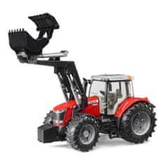 Bruder Kmet - traktor Massey Ferguson s prednjim nakladalnikom