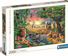 Clementoni Puzzle Afriško srečanje 2000 kosov