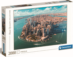 Clementoni Puzzle Spodnji Manhattan, New York 2000 kosov