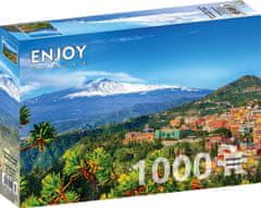 ENJOY Puzzle Etna in Taormina, Sicilija 1000 kosov