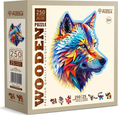 Wooden city Lesena sestavljanka Classy Wolf 250 kosov