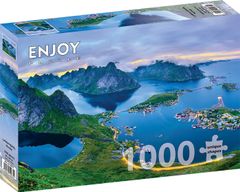 ENJOY Puzzle Lofoti, Norveška 1000 kosov