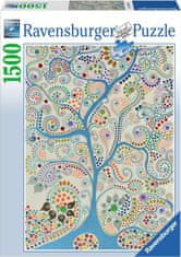 Ravensburger Modro drevo Puzzle 1500 kosov