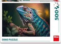 Dino Iguana Puzzle 500 kosov