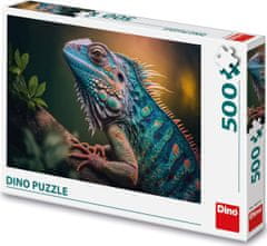 Dino Iguana Puzzle 500 kosov