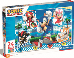 Clementoni Puzzle Sonic MAXI 24 kosov