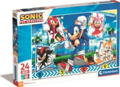 Clementoni Puzzle Sonic MAXI 24 kosov