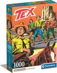 Clementoni Puzzle Tex: Na starem zahodu 1000 kosov