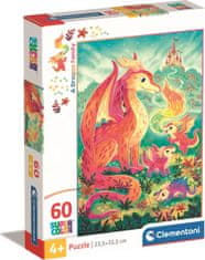 Clementoni Dragon Family Puzzle 60 kosov