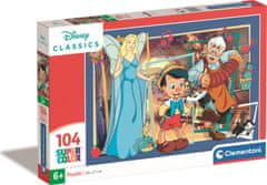 Clementoni Puzzle Pinocchio 104 kosov