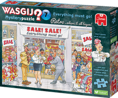 Jumbo Puzzle WASGIJ Skrivnost 7: Vse mora iti! 1000 kosov