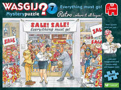 Jumbo Puzzle WASGIJ Skrivnost 7: Vse mora iti! 1000 kosov