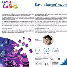 Ravensburger Okrogla sestavljanka Krog barv: astrologija 500 kosov