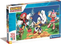 Clementoni Puzzle Sonic MAXI 104 kosov