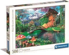 Clementoni Puzzle Stara hiša za čevlje 500 kosov