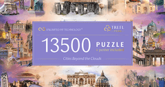 Trefl Puzzle UFT Mesta za oblaki 13500 kosov