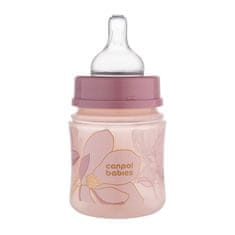 Canpol babies EasyStart Gold antikolična steklenička 120 ml roza