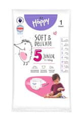 Bella Happy 2x Otroške plenice za enkratno uporabo Junior Box 11-18 kg 52 kosov