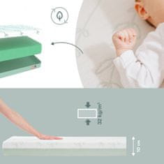 Babymoov otroška vzmetnica COSY´LITE Antibacterial 70x140cm