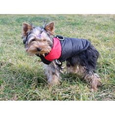 Vest Doggie Jacket za pse rdeča oblačila velikost XL