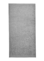 Frotirna brisača - siva, 70 x 140 cm