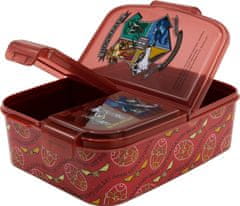 Stor Multi Snack Box Harry Potter: Hogwarts College Coats of Arms