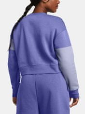 Under Armour Pulover Essential Fleece Crop Crew-PPL XS