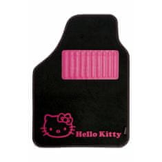 NEW Set talnih preprog za avto Hello Kitty Črna Roza (4 pcs)