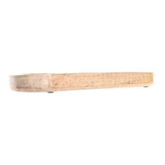 DKD Home Decor Osrednji del DKD Home Decor Belo rjavo drevo Indijanec Stripped 46 x 13,5 x 3,5 cm