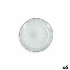 NEW Globok Krožnik Quid Boreal Keramika Modra (21 cm) (Pack 6x)