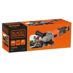 BigBuy Kotni brusilnik Black &amp; Decker BEG010 Mini 115 mm 230-240 V 710 W